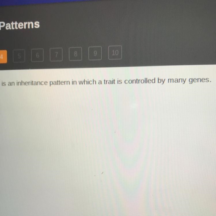 PLLLSS HURRY IM BEING TIMED What an inheritance pater in which a trait is controlled-example-1