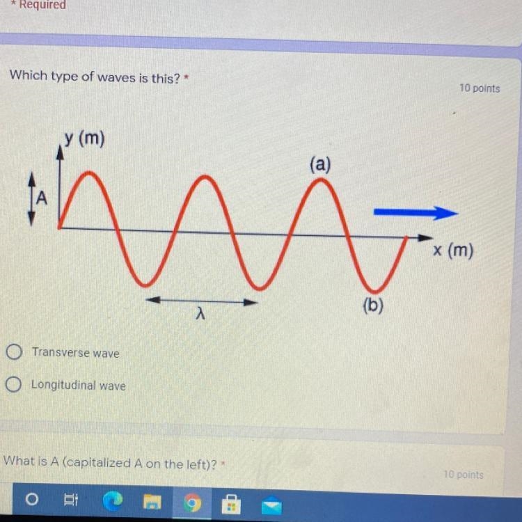 Which type of wave is this?-example-1