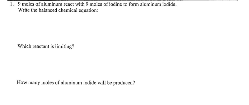 Which reactant is limiting? Show work-example-1