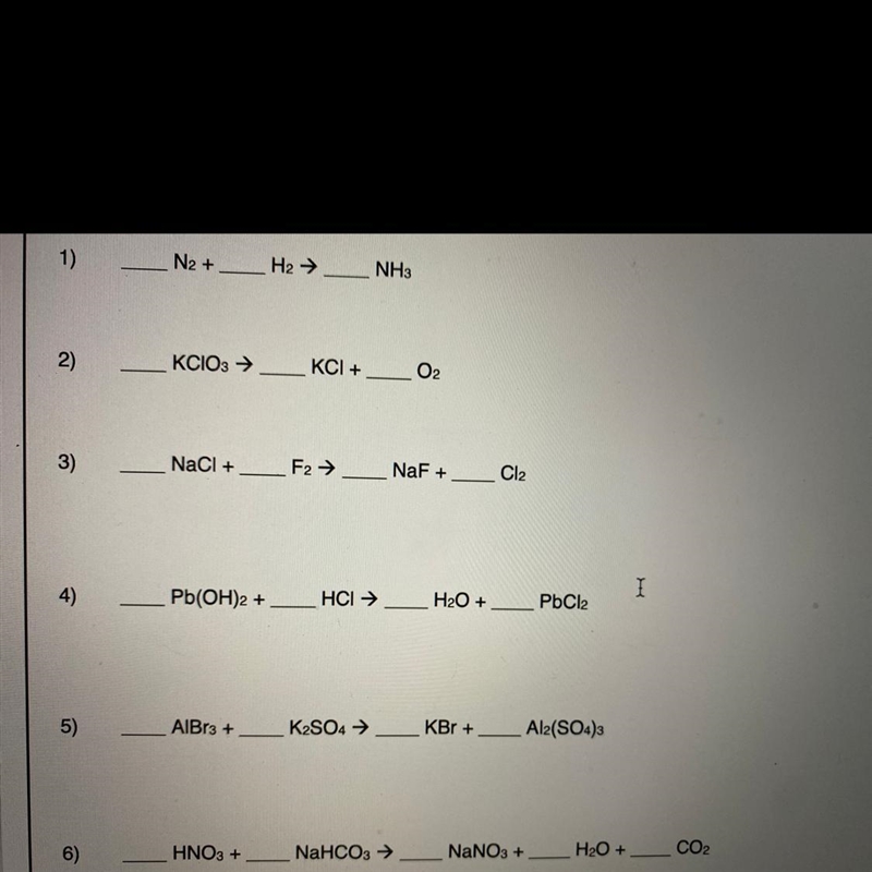 Balancing equations help!!-example-1