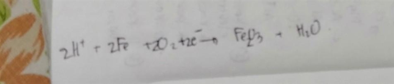 How many electrons would be exchanged in the following reaction?-example-1