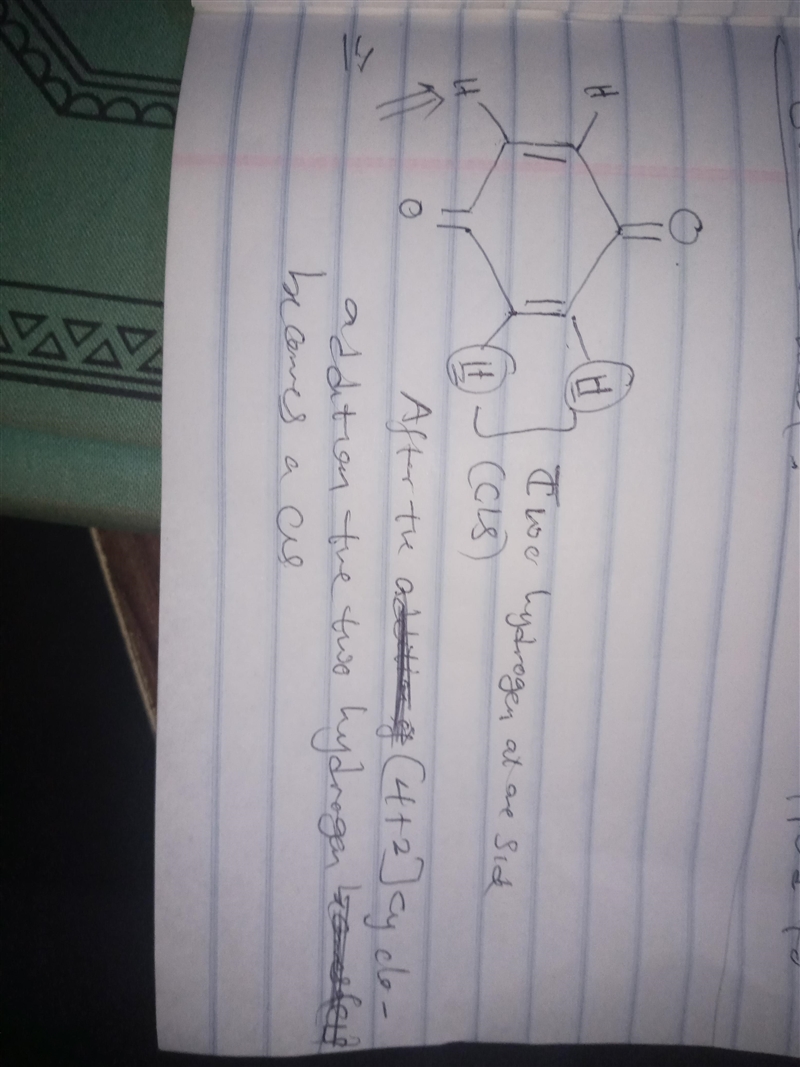 Draw the product(s) obtained when benzoquinone is treated with excess butadiene. using-example-1