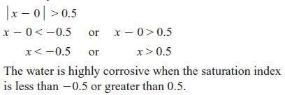 The saturation index for a pool measures the balance between the acid level and the-example-1