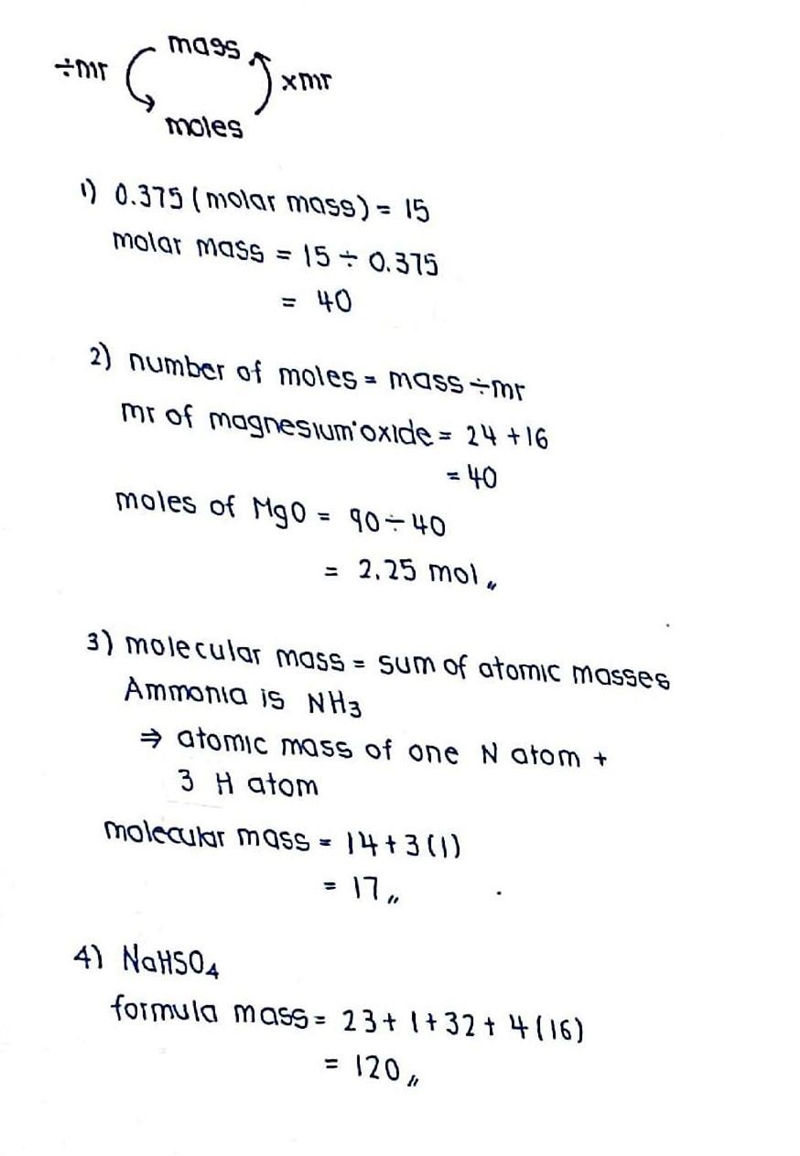 Please I really really need help!!! 1) If there are 0.375 moles 15 grams of compound-example-1