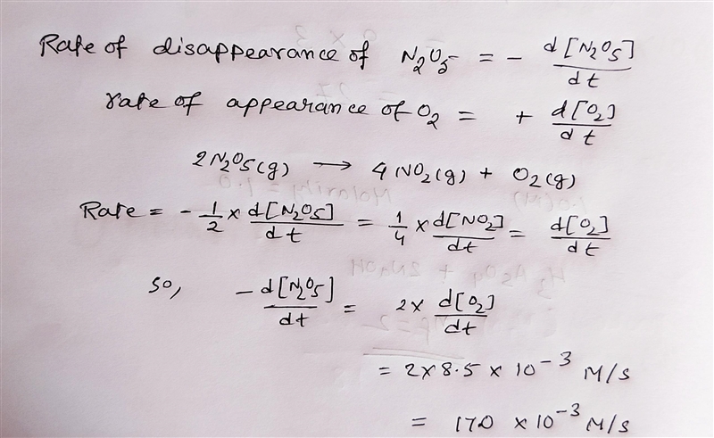 At elevated temperatures, dinitrogen pentoxide decomposes to nitrogen dioxide and-example-1