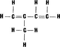 8. Draw the structural formula for isoprene (the building block of rubber). It should-example-2