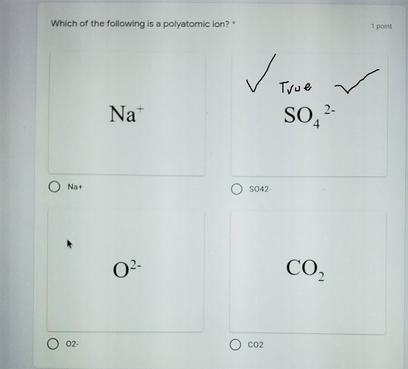 Which is a polyatomic ion​-example-1