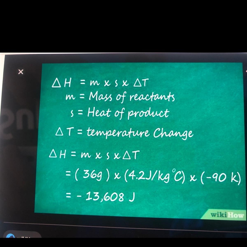 How to solve for enthalpy for changes​-example-1