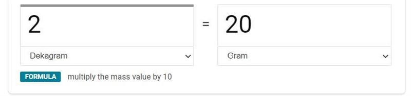 How many grams are in two dekagrams?-example-1