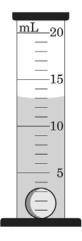 This diagram shows a marble with a mass of 3.8 grams (g) that was placed into 10 milliliters-example-1