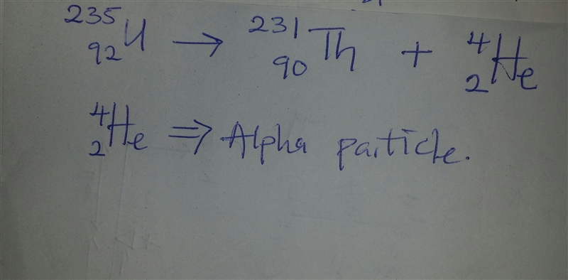 13) Which emission causes the atomic number of a nuclide to decrease by 2 and its-example-1