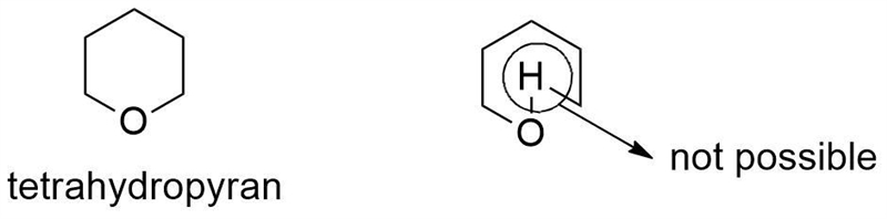 Why can cyclic ethers exist, but not cyclic alcohols whose alcohol functional group-example-1