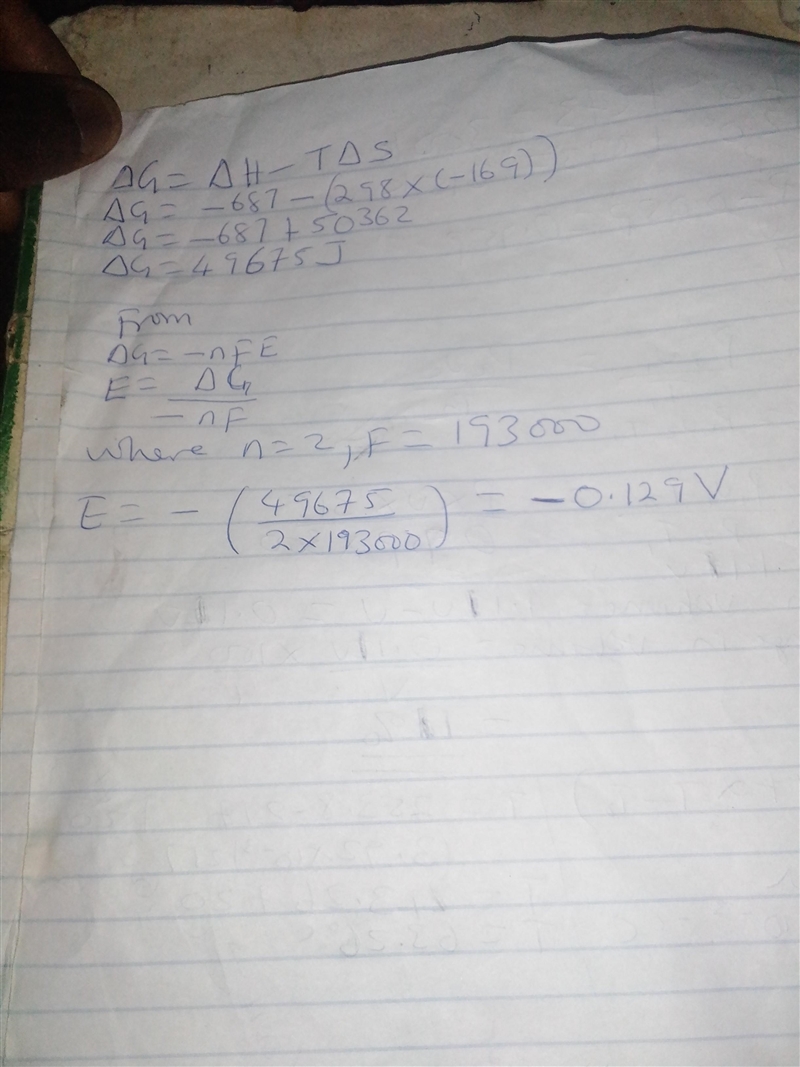 Calculate the standard cell potential at 25 ∘C for the reaction X(s)+2Y+(aq)→X2+(aq-example-1