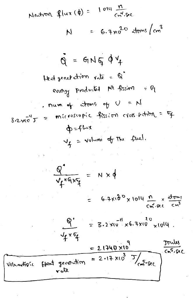 A thermal reactor is fueled with 2.2% enriched UO, fuel with a density of 10.5 g/cm-example-2