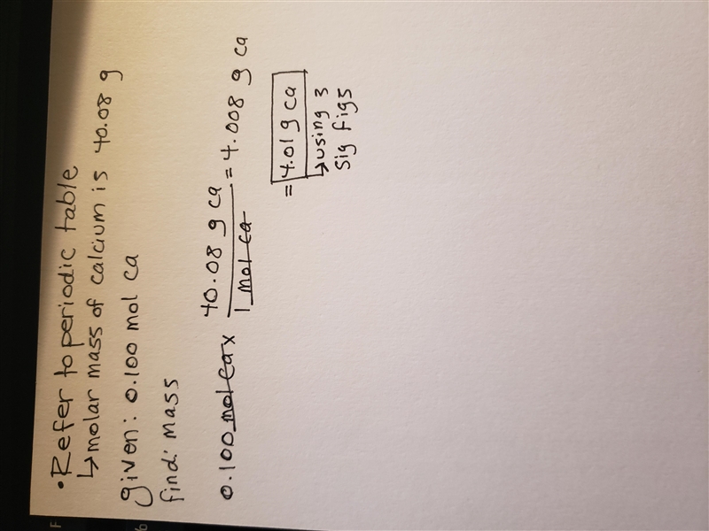 Calculate the mass of 0.100 mol of calcium-example-1