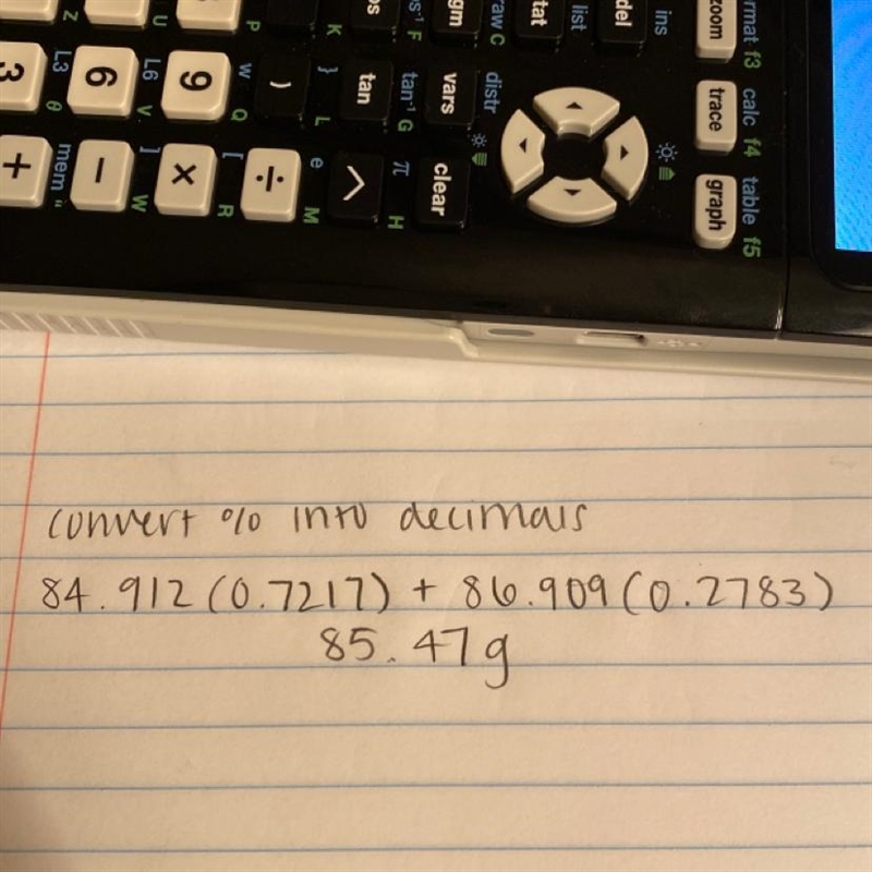 Consider an element X that has two naturally occurring isotopes with the following-example-1