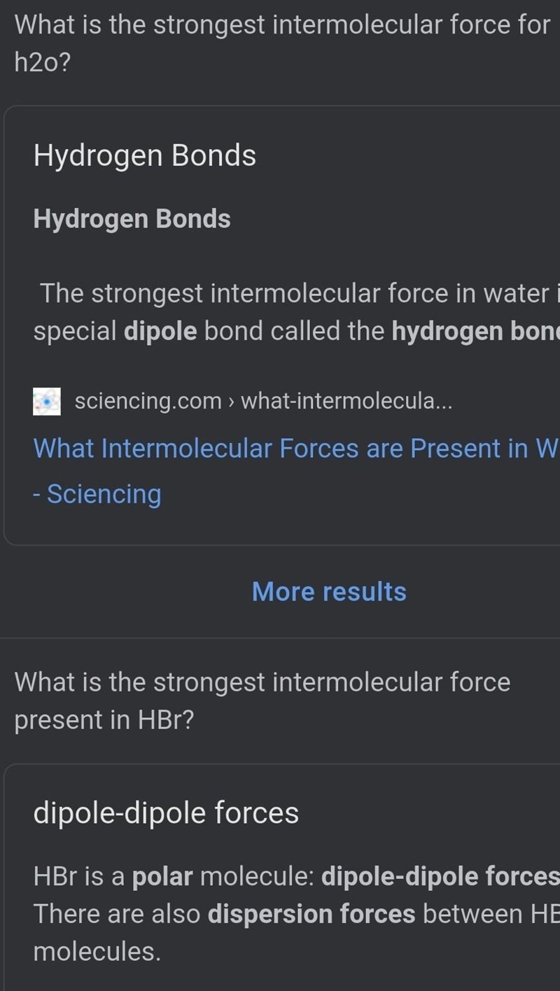 Which of the following interactions would be the strongest? A. H2O and CH4 B. CH4 and-example-1