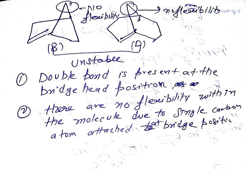 Which bicylic compounds are unstable at room temperature?-example-1