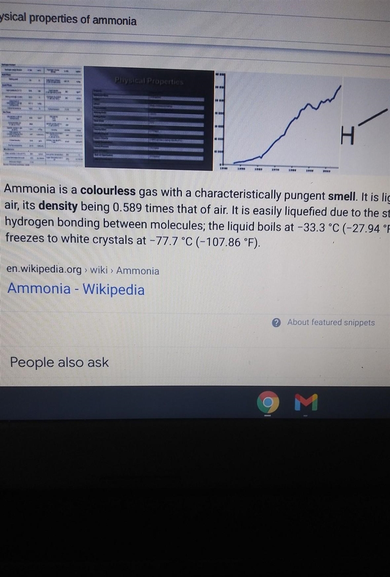 Physcical properties of ammonia-example-1