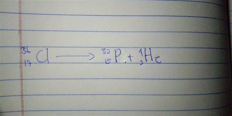 Chlorine-36 undergoes alpha decay. What is the product?-example-1