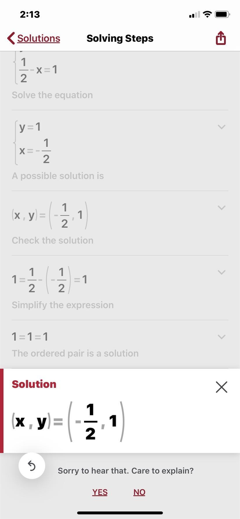 What is the answer to y=1/2-x+1​-example-1