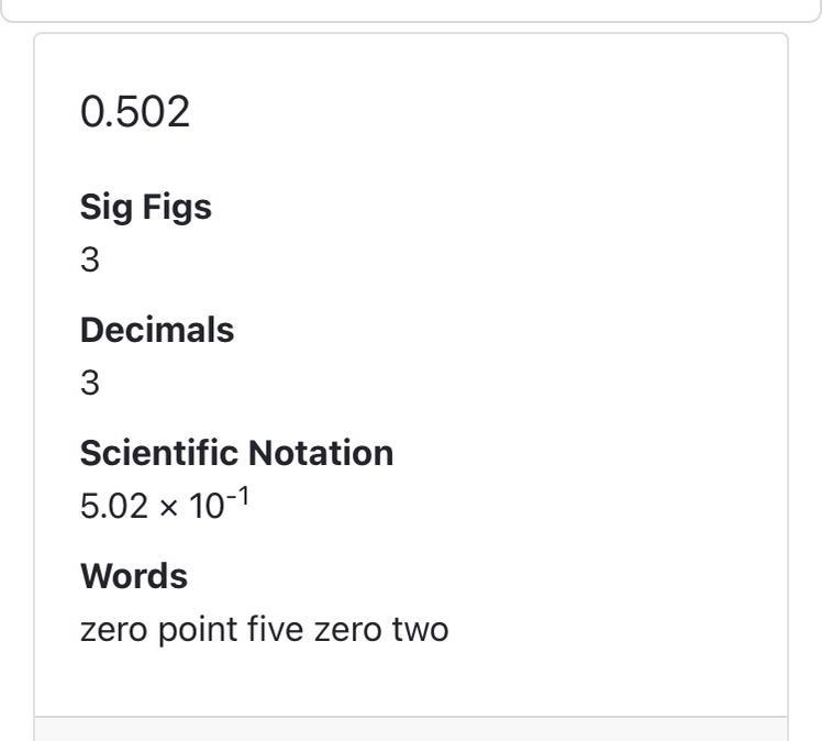 What is a significant figure of 0.502 ?​-example-1