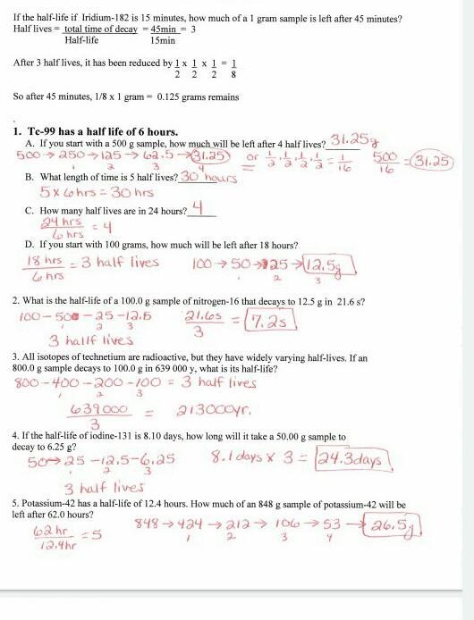 30 points!! What is the mass of a 10 gram sample of potassium-42 that will remain-example-1