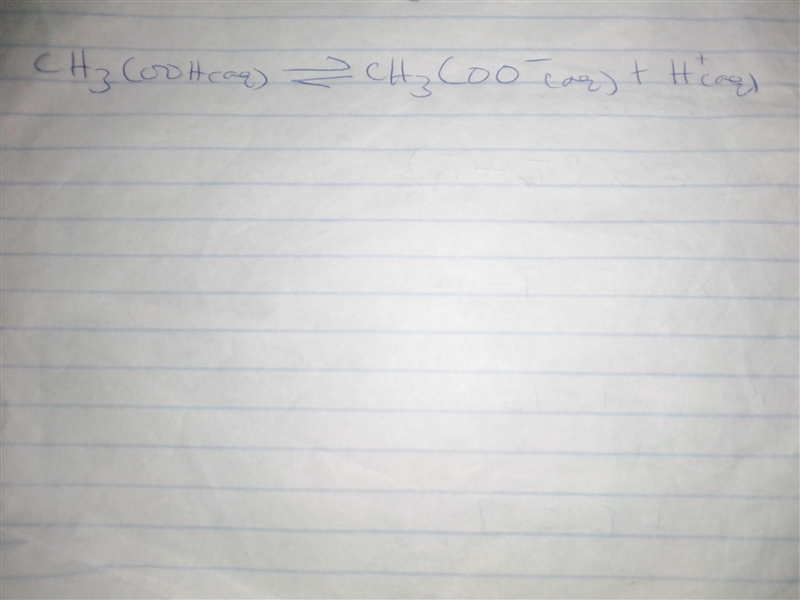 Which of the following factors would be most likely to cause acetic acid to completely-example-1