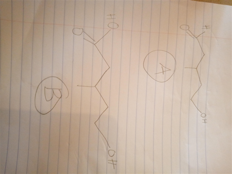 Compound A, C6H12O2, was found to be optically active, and it was slowly oxidized-example-1