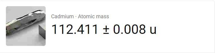 Atomic Mass = 48 a. Cadmium b. Titanium c. Oxygen d. Krypton-example-1