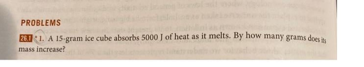 How many grams of ice can be melted with 15 j of heat-example-1