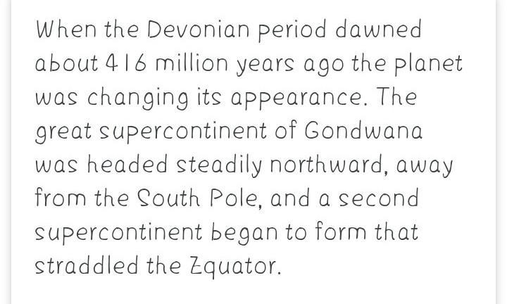 Devonian Period: When was this? Why is this significant?-example-1