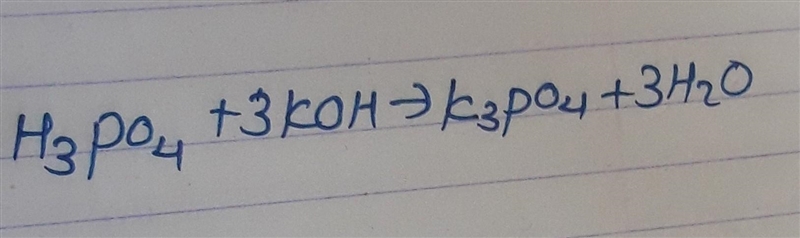 Balancing chemical equation helpp me H3PO4+KOH---> K3PO4+H2O some one balance this-example-1