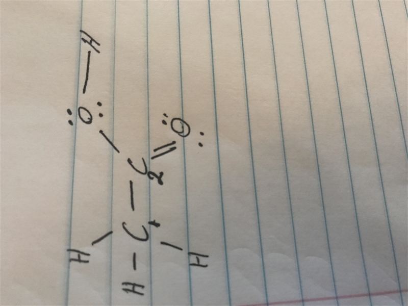 What is the bond angle that corresponds to the geometry associated with C1 in the-example-1