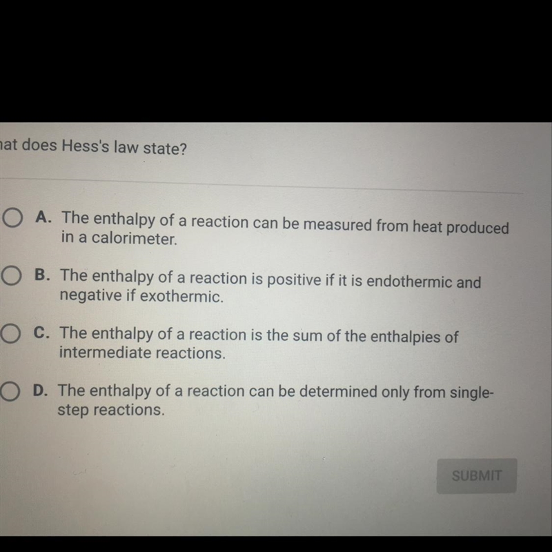 What does Hess’s law state?-example-1