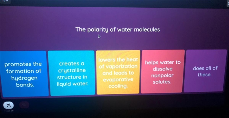 Polarity of water. Which is the correct answer?-example-1