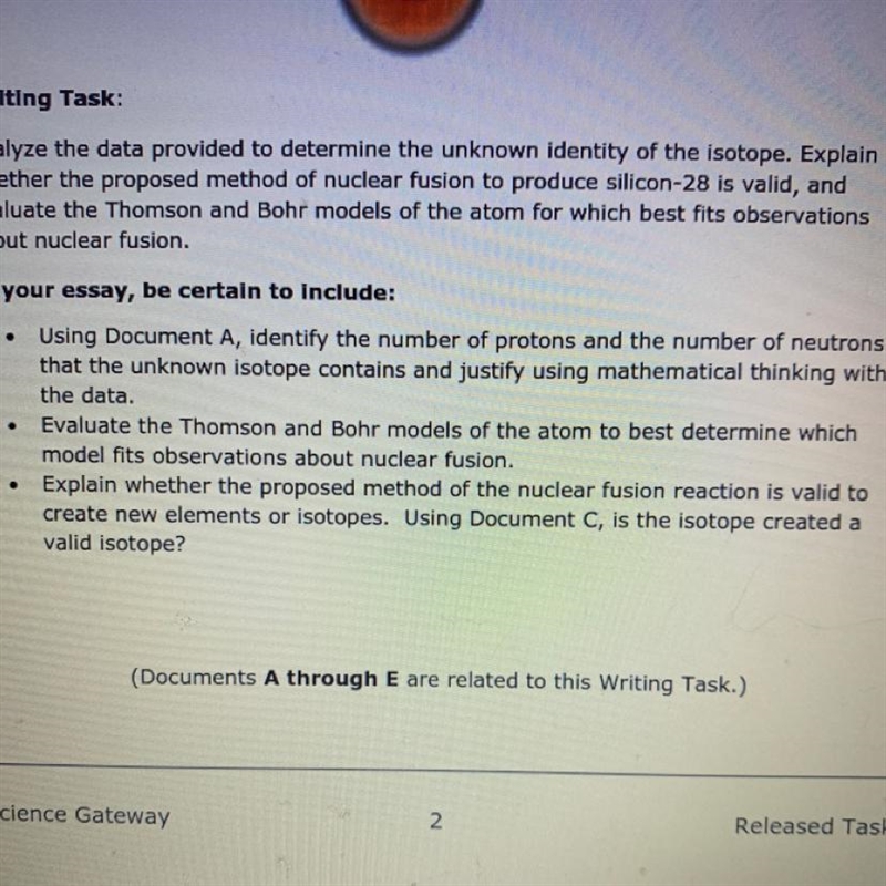 Which model uses nuclear fusion Thomason model or the Bohr model￼ (it’s the second-example-1