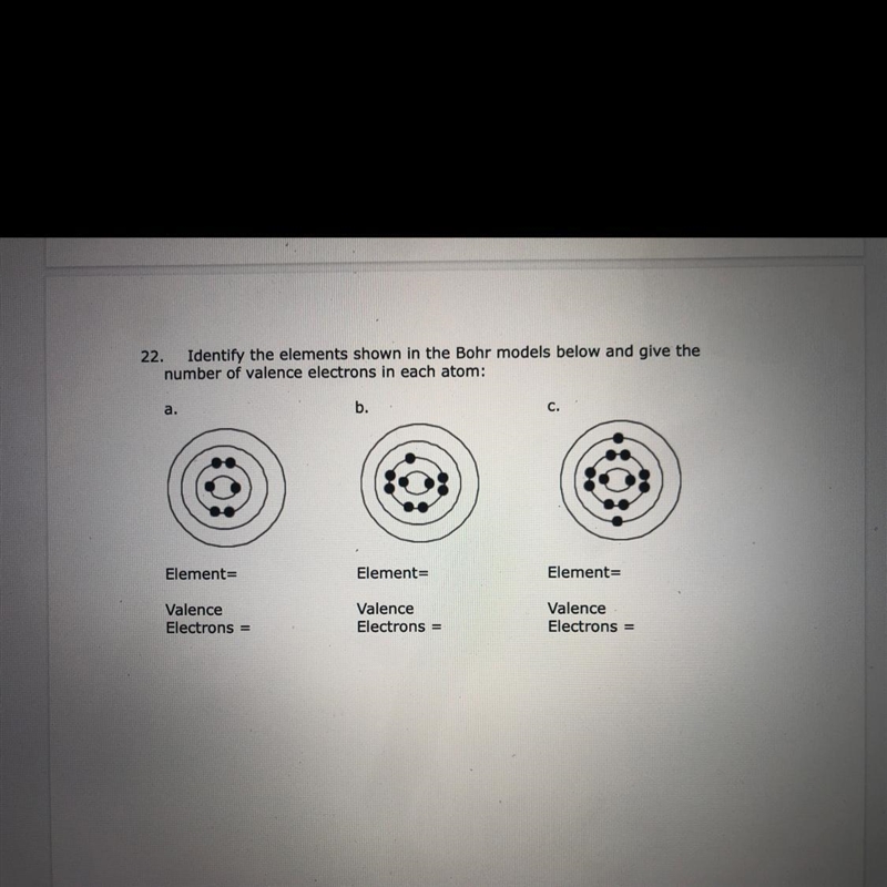 Help easy valence electrons question (picture)-example-1