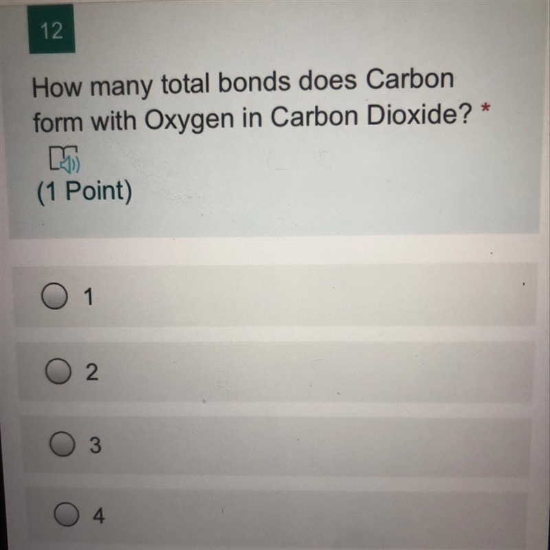 How many total bonds does carbon form with oxygen in carbon dioxide?-example-1