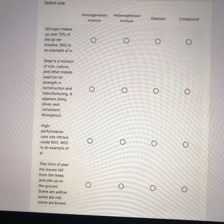 Please answer all and I will give you 50 points, you need to pick one for each-example-1