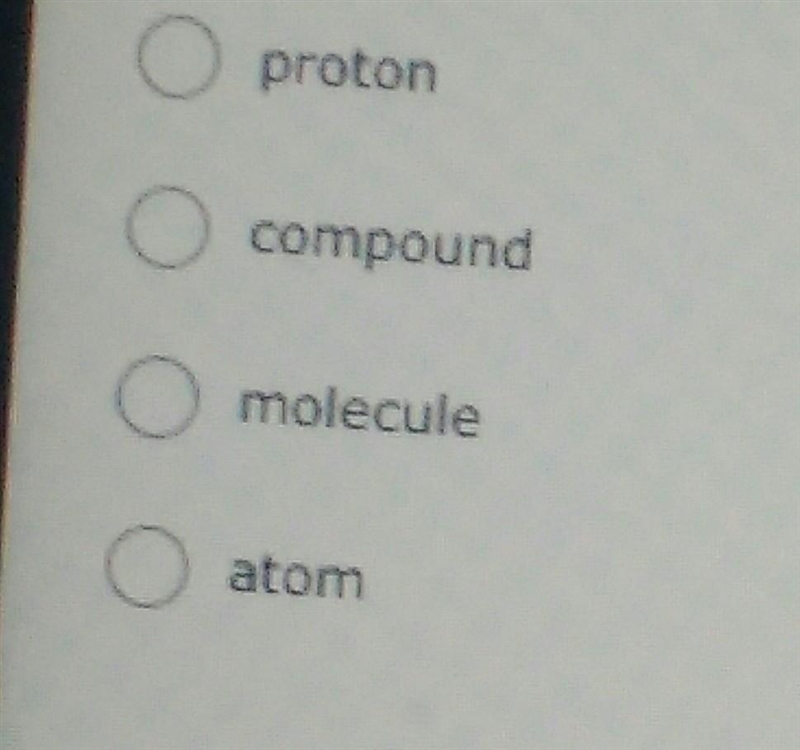 12. What is the smallest particle that can be called an element?​-example-1