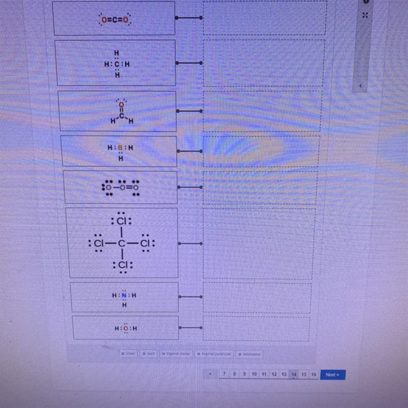 Could y’all help me name the molecular shapes?-example-1