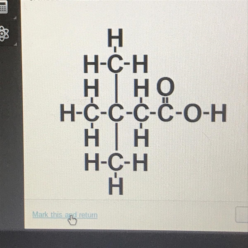 There are several ways to model a compound. One type of model is shown. What is the-example-1