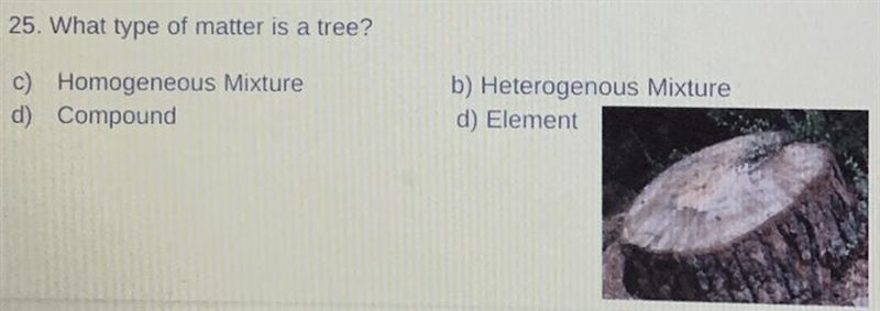 I need to know what the matter is of a tree-example-1