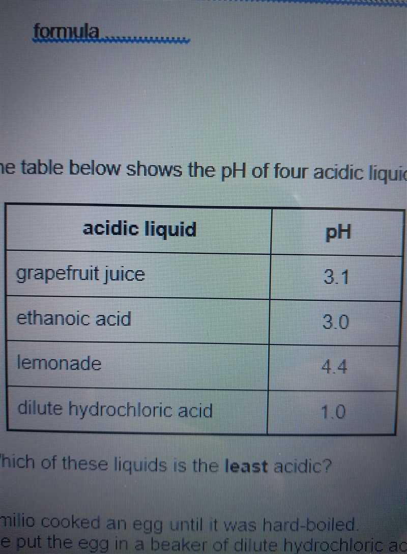 Which of these liquids is the least acidic? ​-example-1