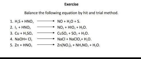 Someone tell me how to balance the equation by hit and trial method...​-example-1