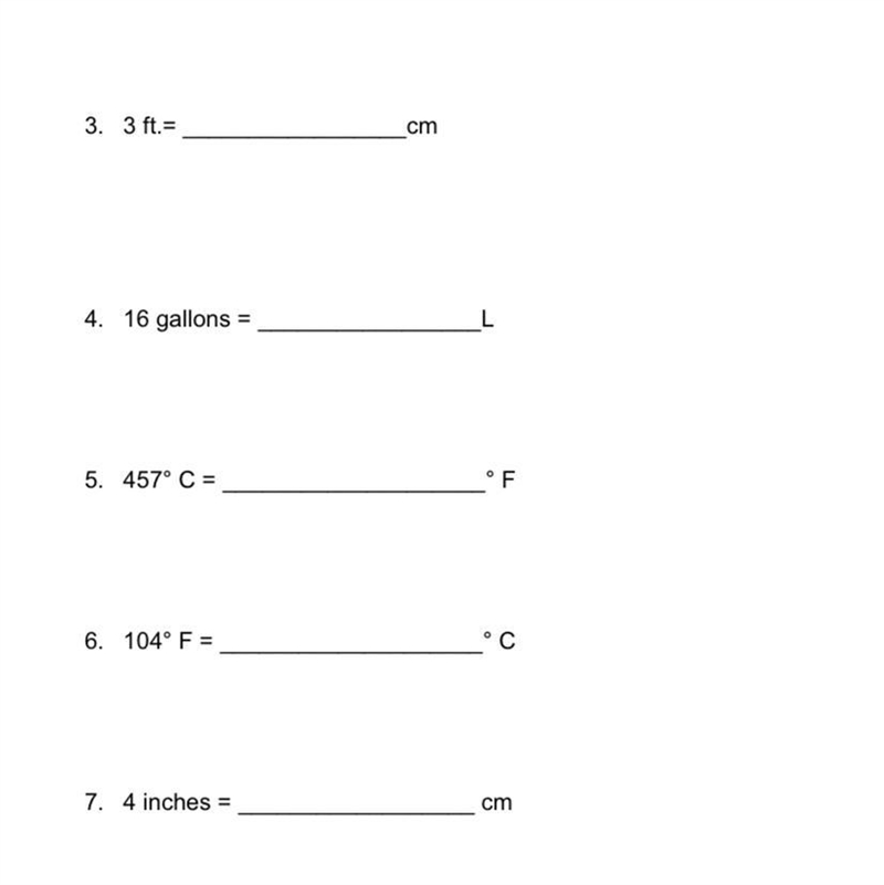 Convert the following​. Show your work for full credit.(​2pts each: 16 pts) 1. 2 inches-example-1