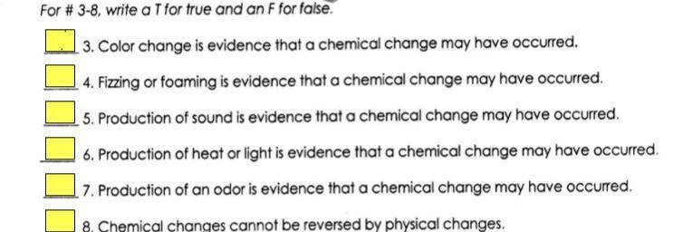 Can someone help me with this chemical or physical change hw-example-1