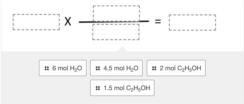 Using the balanced reaction below, drag and drop the terms into the correct location-example-1