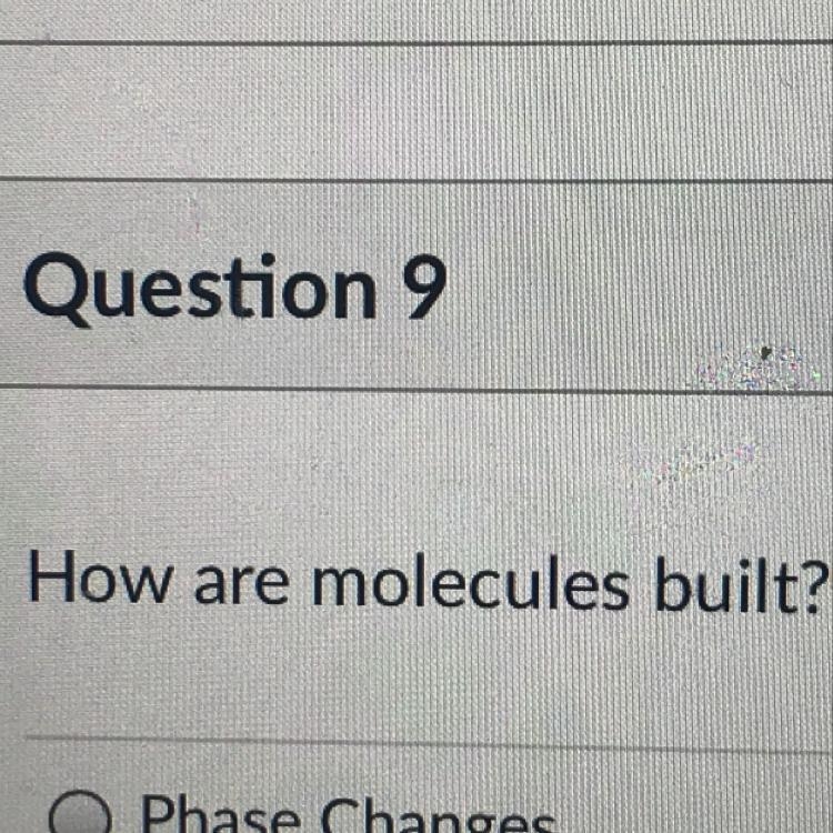 How are molecules built?-example-1